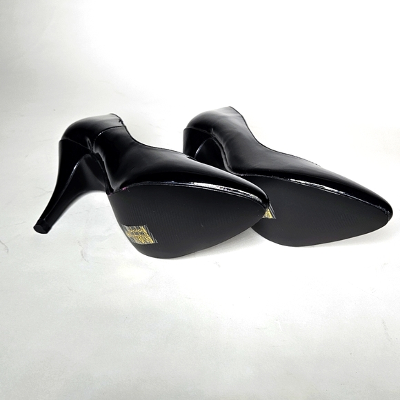 Pleaser Dream 420W 4-inch Black high heel pumps - Picture 7 of 8